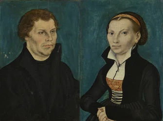 Portraits de Martin Luther et Katharina von Bora